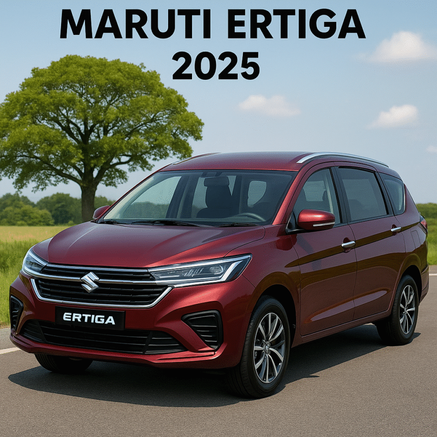 New Maruti Ertiga 2025